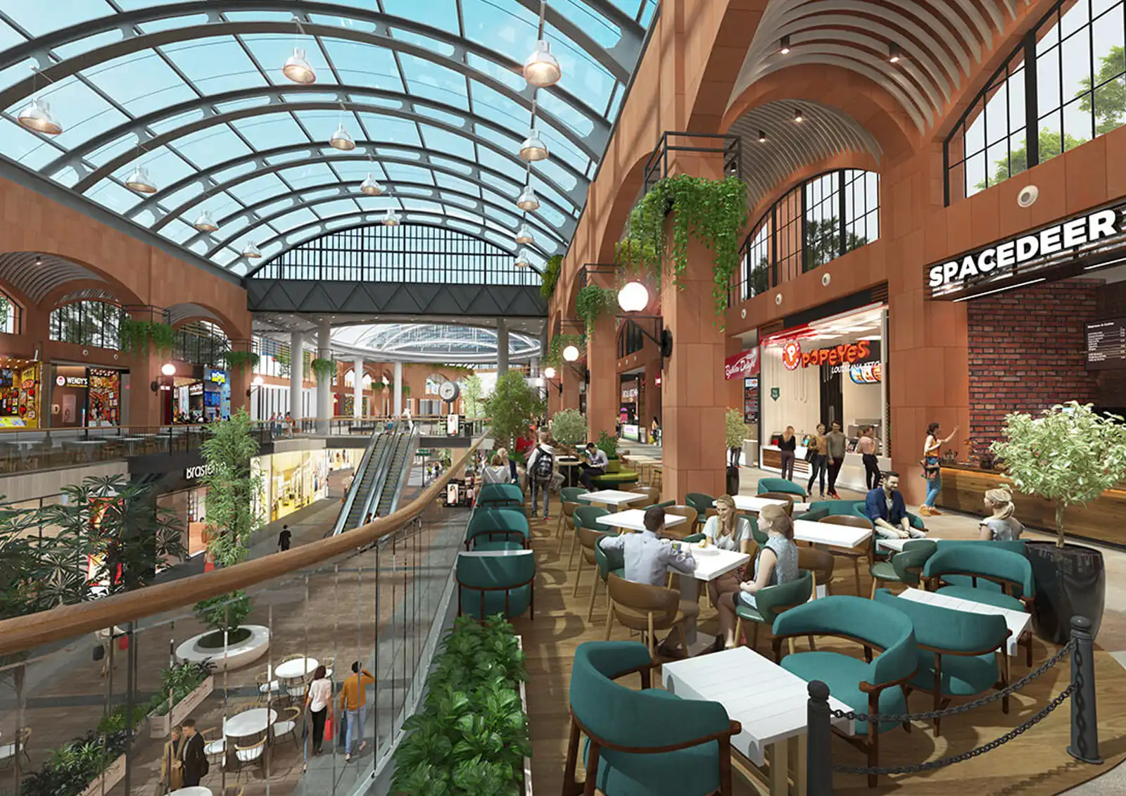 commercial space in DLF Corporate Greens 19B - up to 36 dining options