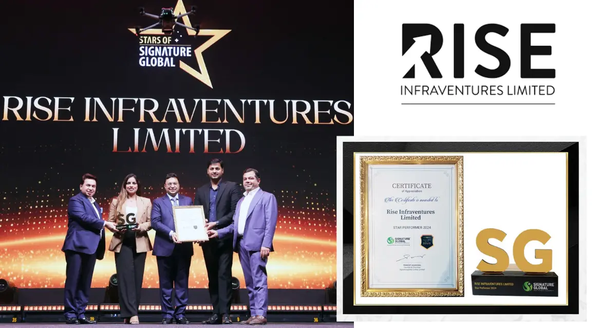 banner-Rise Infra Ventures Limited Recognized as Star Performer 2024 by Signature Global